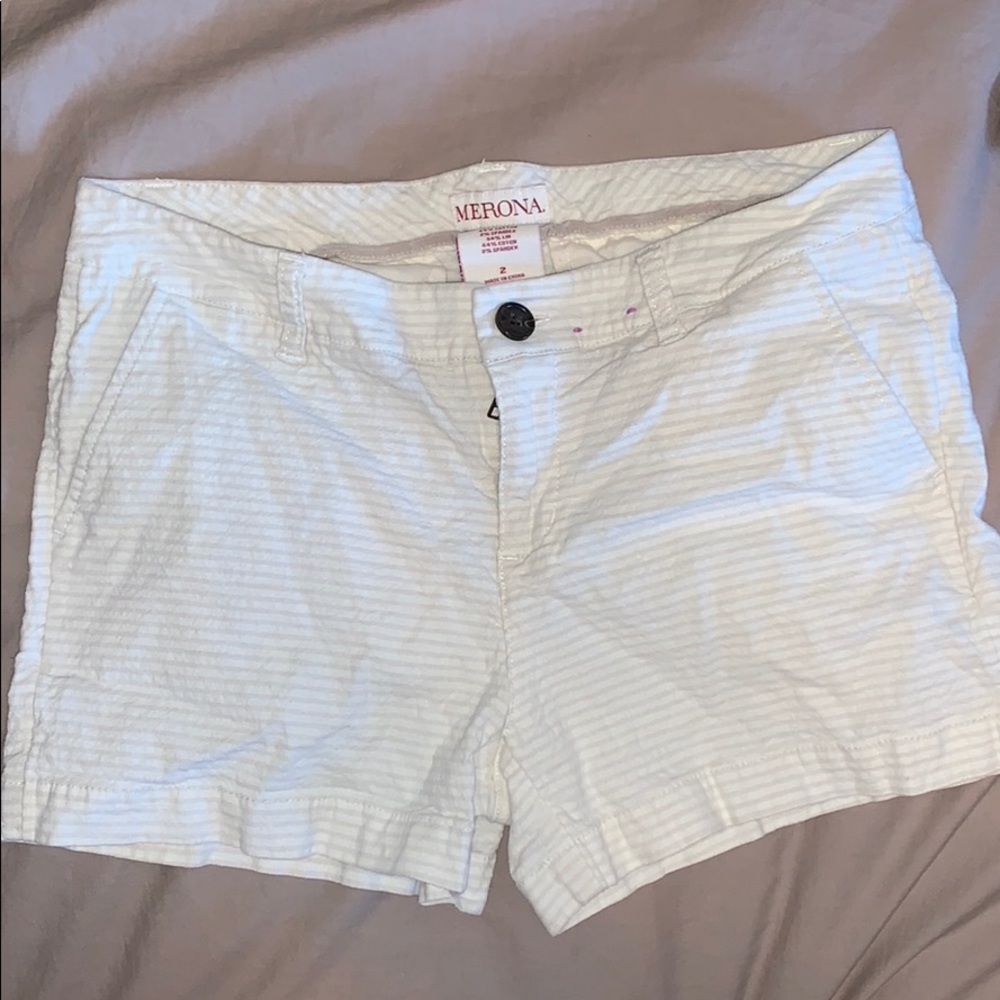 Merona Khaki Shorts Size 2